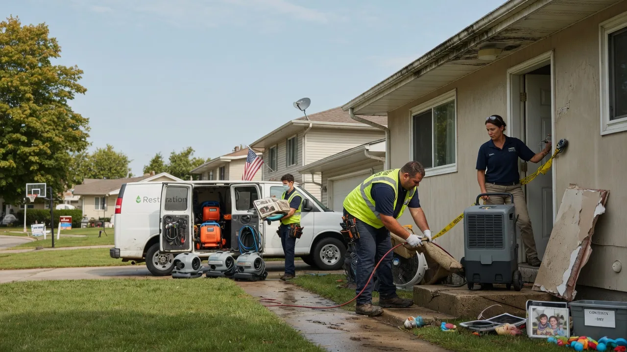 Water Damage Restoration in Delphi, IN near me